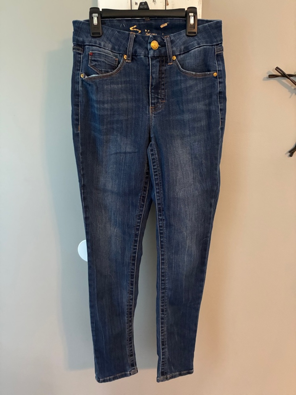 Seven tummy less high rise skinny jeans